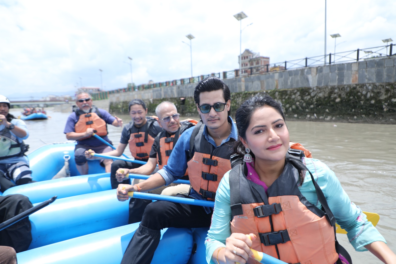 Rafting Start Barsha and Amar (2)